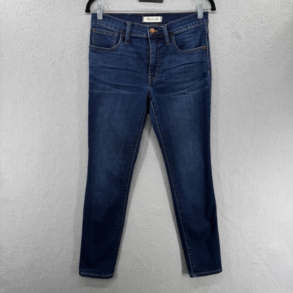 Madewell Jeans Womens Size 27 High-Rise‎ Skinny Roadtripper Jansen Wash K1879